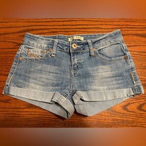 Light Blue Jean Shorts